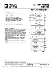 AD7945TQ datasheet pdf Analog Devices
