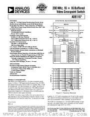 AD8116-EB datasheet pdf Analog Devices