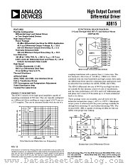 AD815ARB-24 datasheet pdf Analog Devices