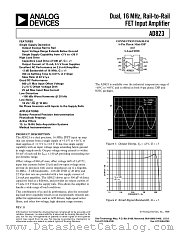 AD823AR datasheet pdf Analog Devices