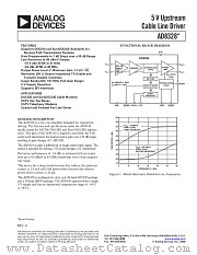 AD8328ACP datasheet pdf Analog Devices