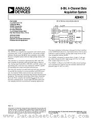 AD8401AR datasheet pdf Analog Devices