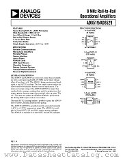 AD8519AR datasheet pdf Analog Devices