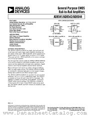 AD8542AR datasheet pdf Analog Devices