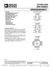 AD8568ART datasheet pdf Analog Devices