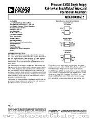 AD8601DRT datasheet pdf Analog Devices