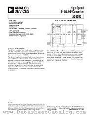 AD9000SD datasheet pdf Analog Devices