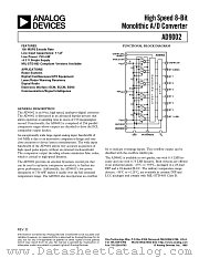 AD9002TE/883B datasheet pdf Analog Devices