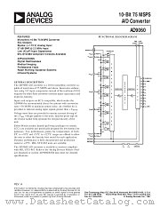 AD9060TZ datasheet pdf Analog Devices