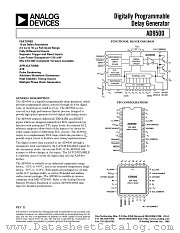 AD9500TE datasheet pdf Analog Devices