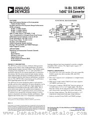 AD9744-EB datasheet pdf Analog Devices