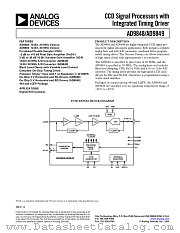 AD9848KST datasheet pdf Analog Devices