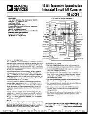 ADADC80-10 datasheet pdf Analog Devices