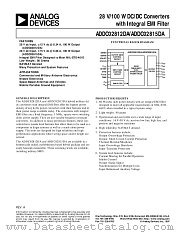 5962-9684201HXC datasheet pdf Analog Devices