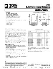 ADG506ATE datasheet pdf Analog Devices