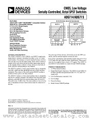 ADG715BRU datasheet pdf Analog Devices