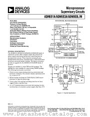 ADM691AARW datasheet pdf Analog Devices