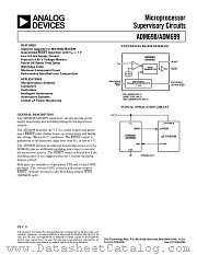 ADM699AR datasheet pdf Analog Devices