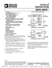 ADM708AN datasheet pdf Analog Devices