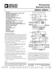 ADM8693ARU datasheet pdf Analog Devices