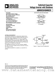 ADM8829ART datasheet pdf Analog Devices