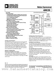 ADMC200 datasheet pdf Analog Devices