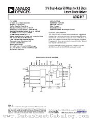 ADN2847ACP-32-RL7 datasheet pdf Analog Devices