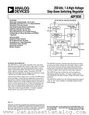 ADP3050AR datasheet pdf Analog Devices