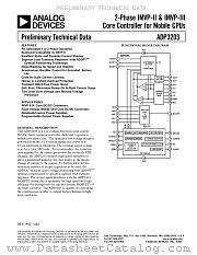 ADP3203JRU-10-RL7 datasheet pdf Analog Devices