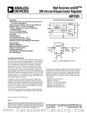 ADP3303AR-3 datasheet pdf Analog Devices
