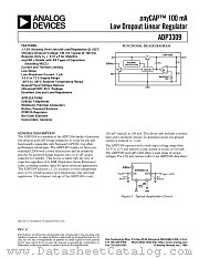 ADP3309ART-33 datasheet pdf Analog Devices