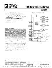ADP3405ARU datasheet pdf Analog Devices