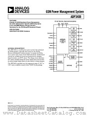 ADP3408ARU-25 datasheet pdf Analog Devices