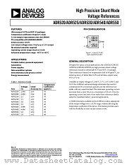 ADR550BKS-REEL7 datasheet pdf Analog Devices