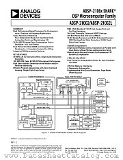 ADSP-21062KS-133 datasheet pdf Analog Devices