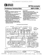 ADSP-21160NCB-TBD datasheet pdf Analog Devices
