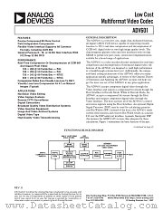 ADV601JS datasheet pdf Analog Devices