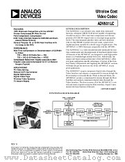 ADV601LCJST datasheet pdf Analog Devices