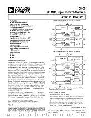 ADV7121KN30 datasheet pdf Analog Devices