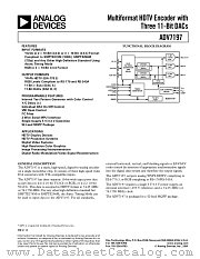 ADV7197KST datasheet pdf Analog Devices