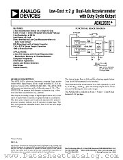 ADXL202E datasheet pdf Analog Devices