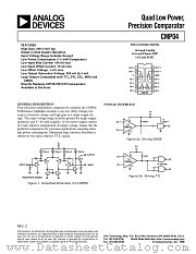 CMP04BY/883C datasheet pdf Analog Devices