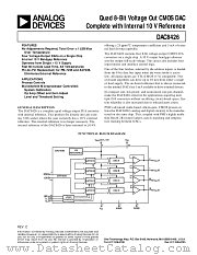 DAC8426BR datasheet pdf Analog Devices
