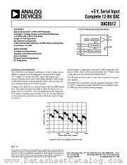 DAC8512EP datasheet pdf Analog Devices