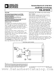 EVAL-AD7898CB datasheet pdf Analog Devices