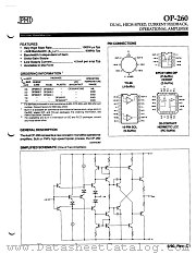 OP-260AJ datasheet pdf Analog Devices