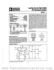OP-41AJ datasheet pdf Analog Devices