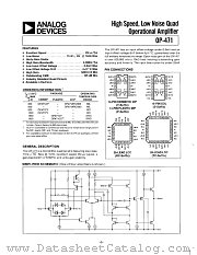 OP-471EY datasheet pdf Analog Devices