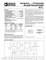 OP-32 datasheet pdf Analog Devices