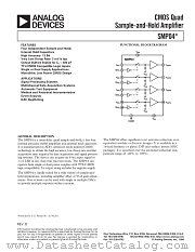 SMP04EQ datasheet pdf Analog Devices